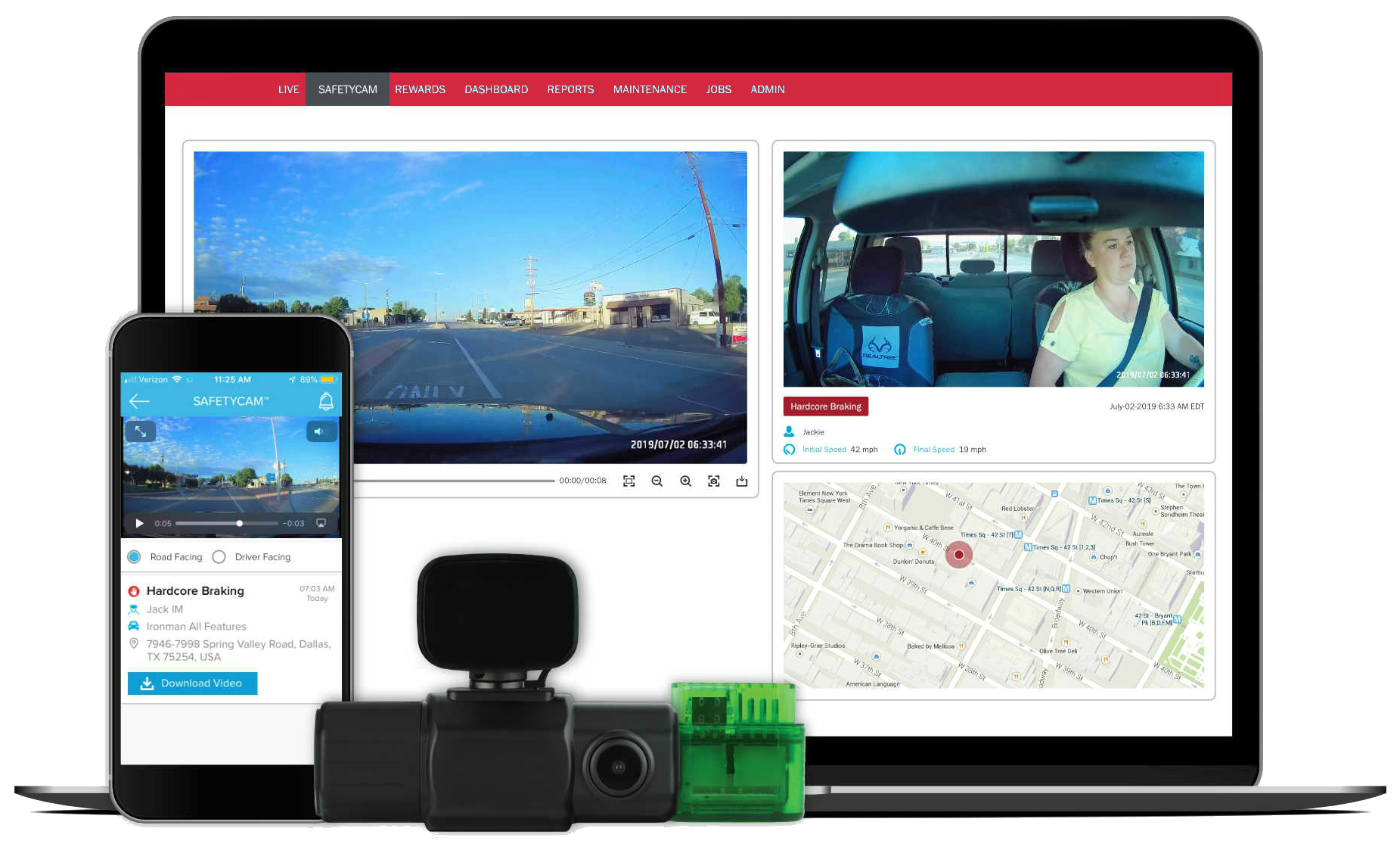 screenshot of Smart Fleet